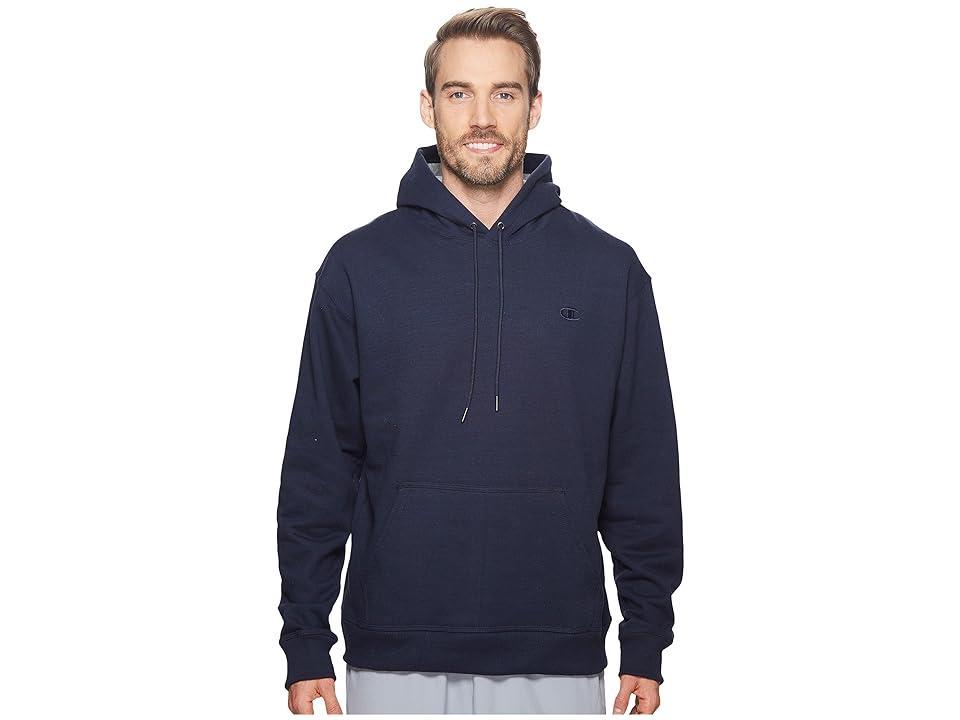 Champion Mens Big & Tall Powerblend Solid Fleece Hoodie Product Image