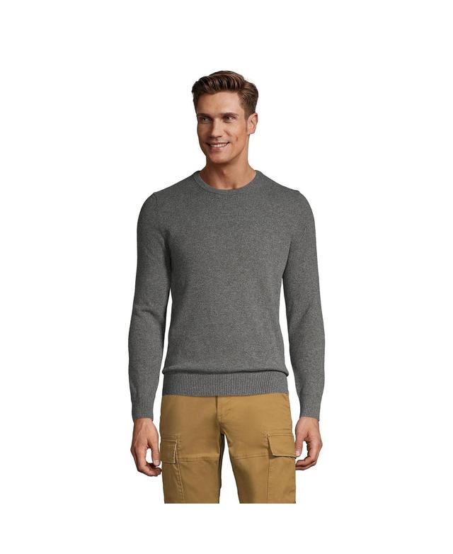 Lands End Mens Fine Gauge Cashmere Sweater Product Image