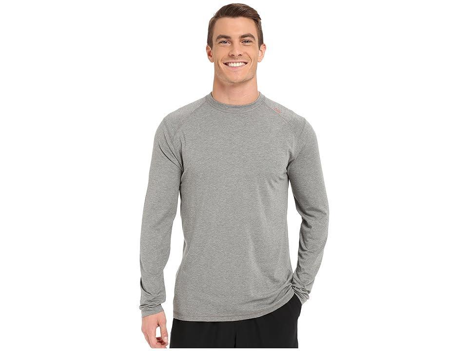 tasc Performance Carrollton Long Sleeve Shirt (Heather Gray) Men's Long Sleeve Pullover Product Image