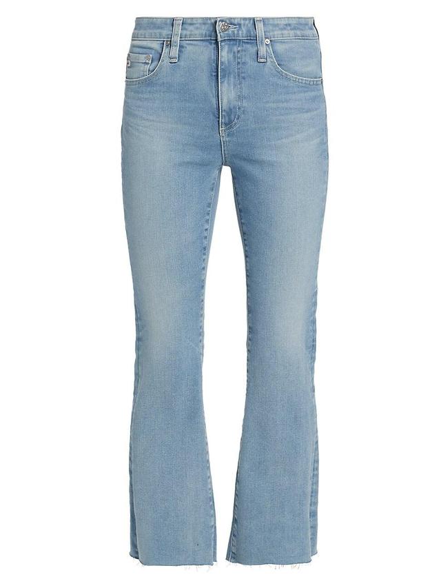 Womens Cotton-Blend Crop Jeans Product Image