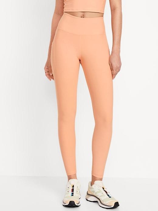 High-Waisted PowerSoft 7/8 Leggings Product Image