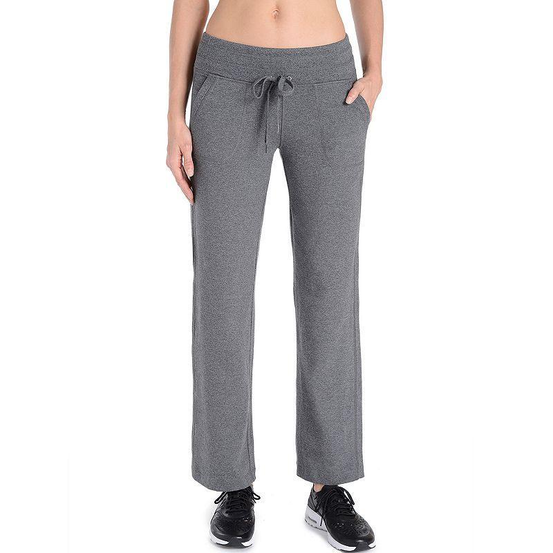 Womens Danskin Drawstring Lounge Pants Grey Product Image