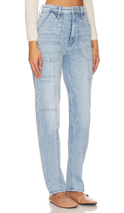 Womens The Private Double Pocket Skimp High-Rise Stretch Tapered Jeans Product Image