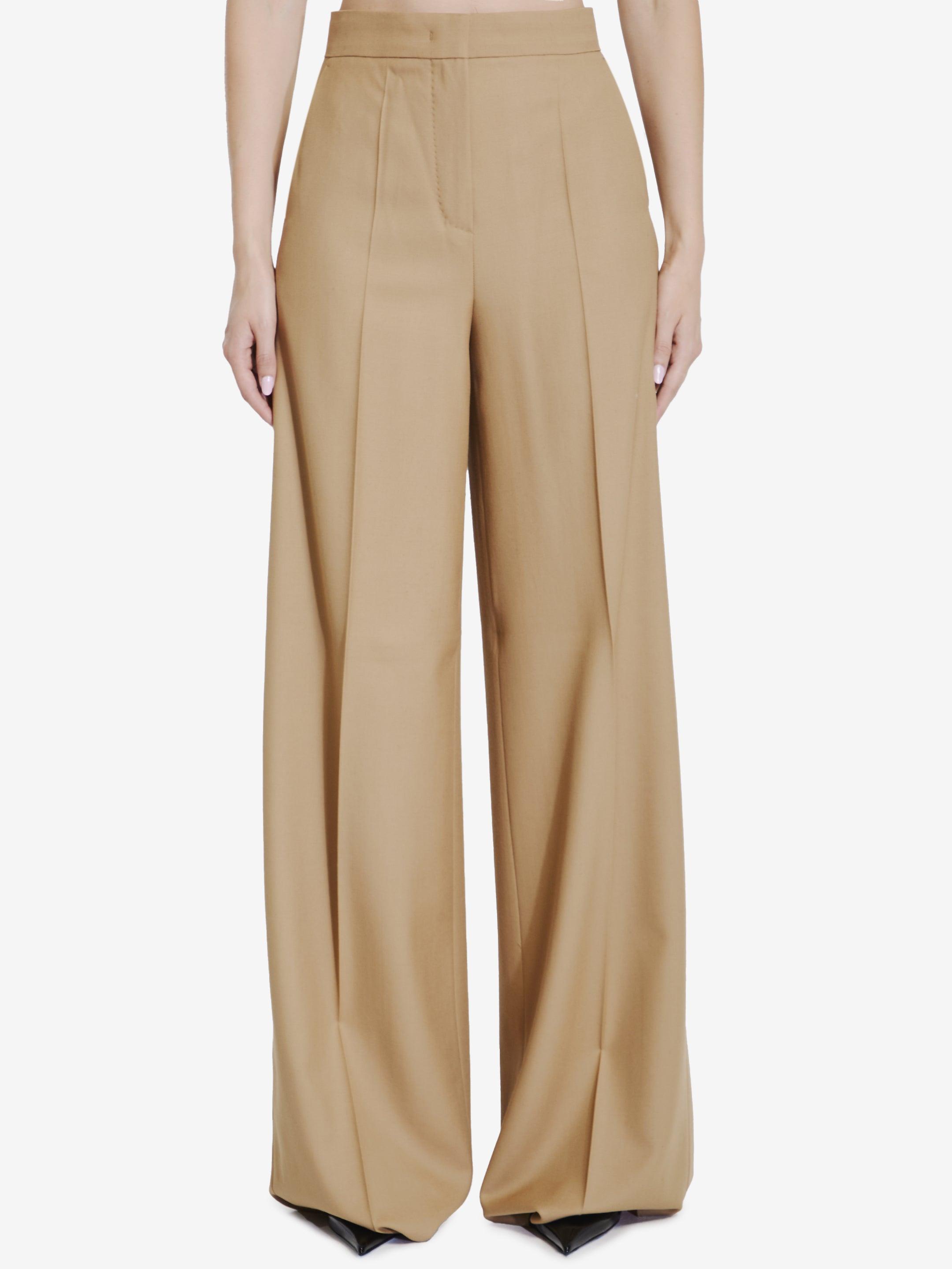 MAX MARA Senna Trousers In Yellow Product Image