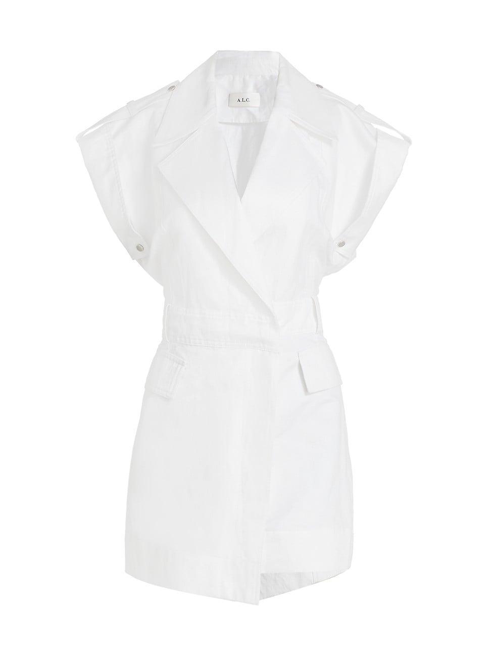 Womens Ryan Utility Wrap Minidress Product Image