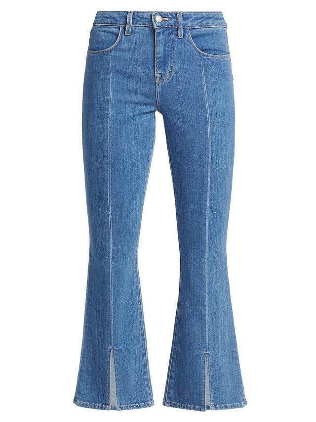 Womens Rue High-Rise Boot-Cut Crop Jeans Product Image