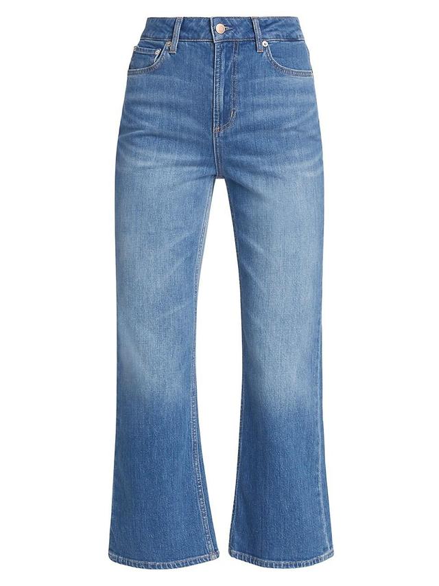 Womens Sunset Boot-Cut Crop Jeans Product Image