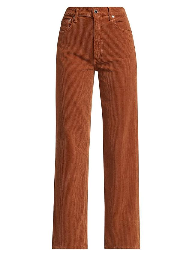 AGOLDE Harper Straight Leg Corduroy Jeans Product Image