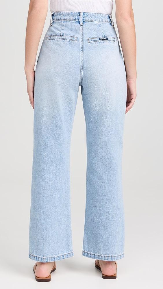 Rolla's Chloe Pleat Denim Jeans | Shopbop Product Image