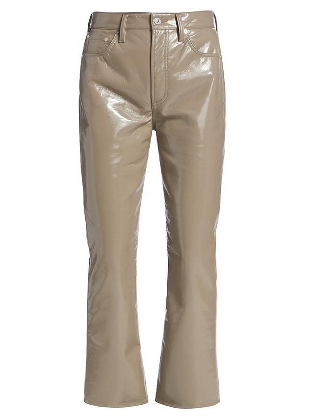 Womens Isola Patent Leather Bootcut Pants Product Image