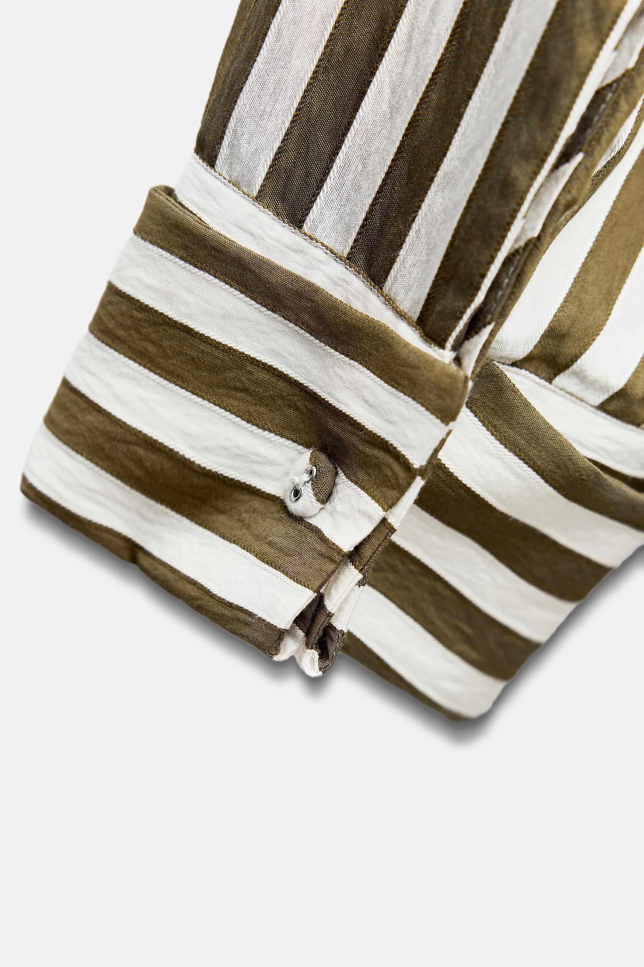 OVERSIZED STRIPED SHIRT Product Image