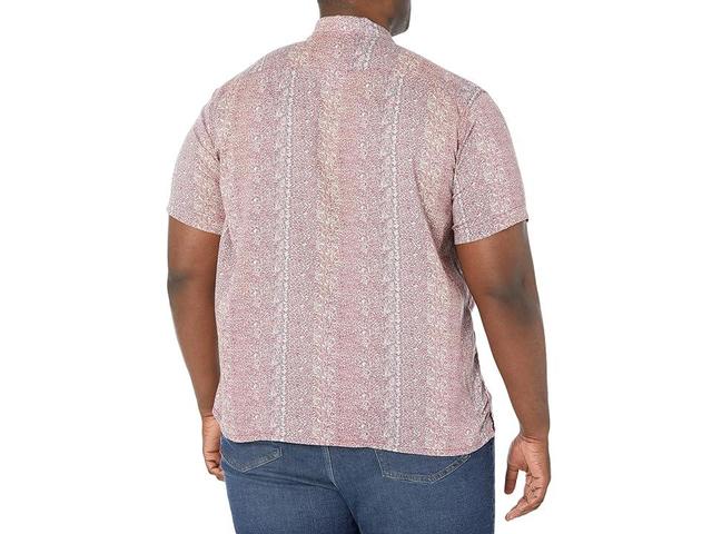 Levi's(r) Premium The Sunset Camp Shirt (Dennis Floral Stripe Pastel Turquoise Print) Men's Clothing Product Image