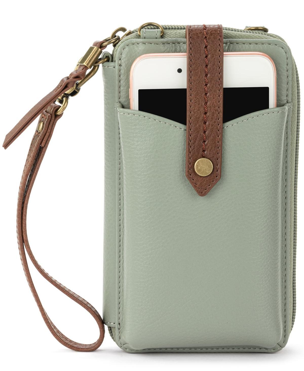 The Sak Womens Silverlake Convertible Leather Smartphone Crossbody Bag - Vibrant Block Product Image