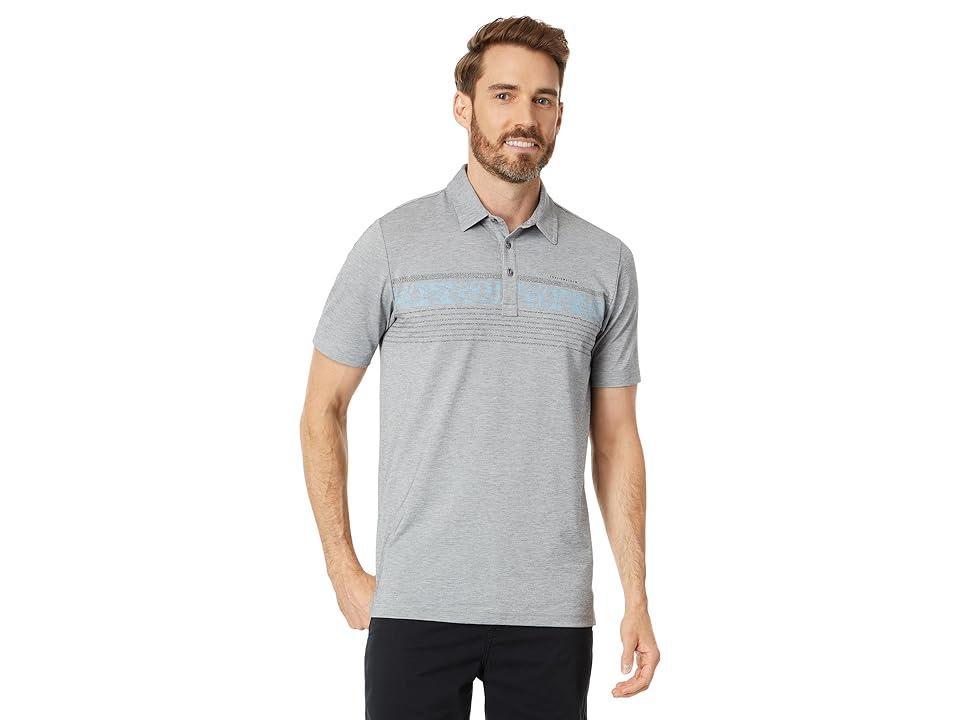 TravisMathew Underwater Museum (Heather Medium Grey) Men's Clothing Product Image