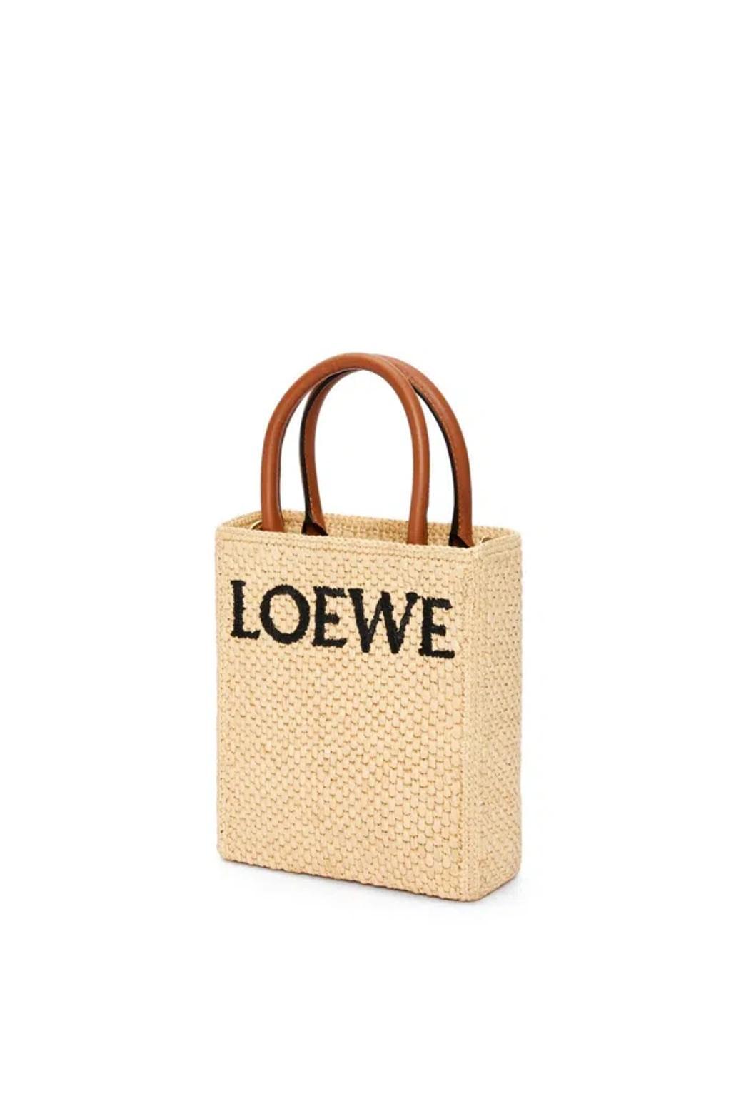 LOEWE Logo Tote Bag In Black Product Image