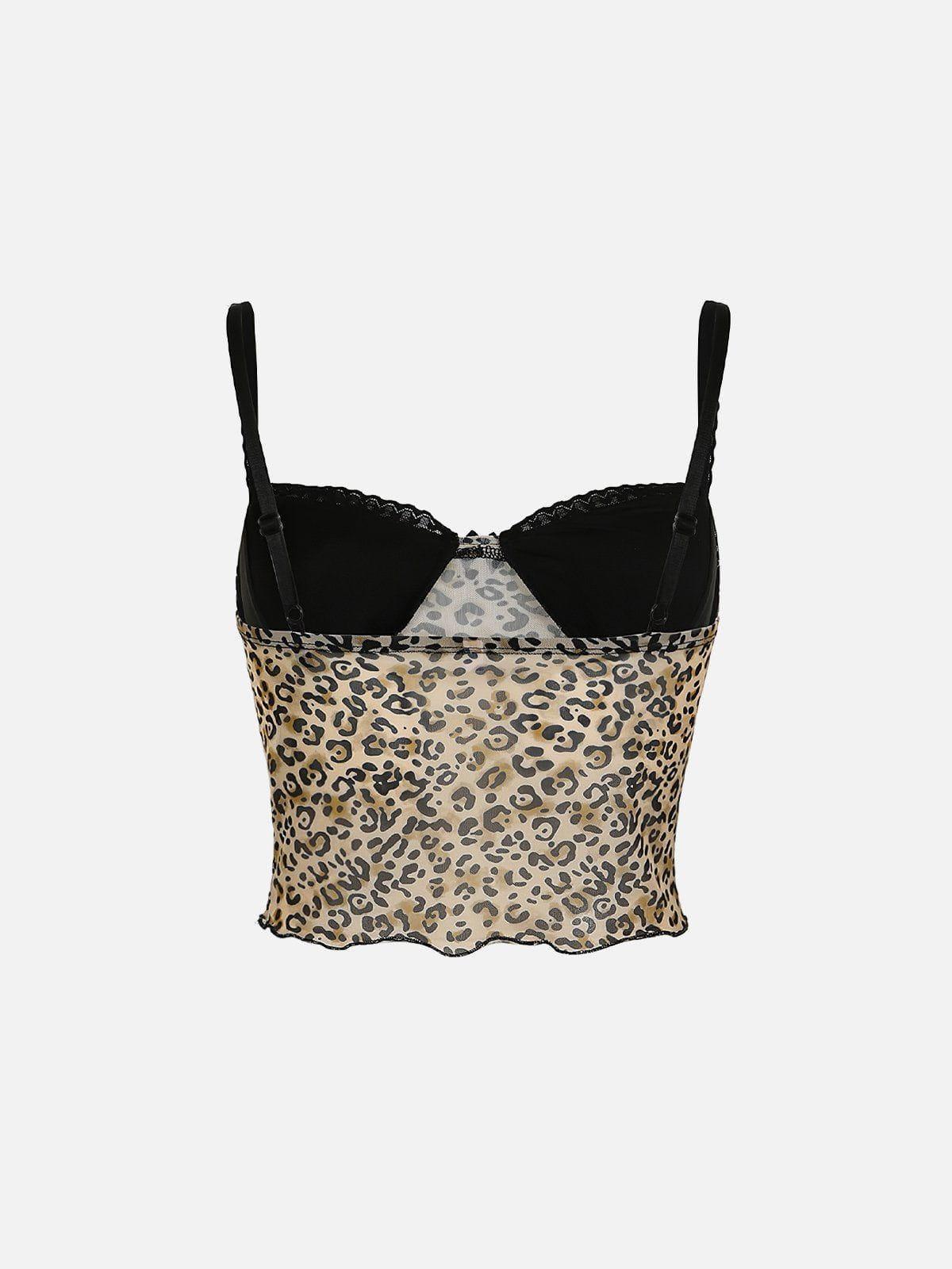 Aelfric Eden Bow Leopard Print Cami Top Female Product Image