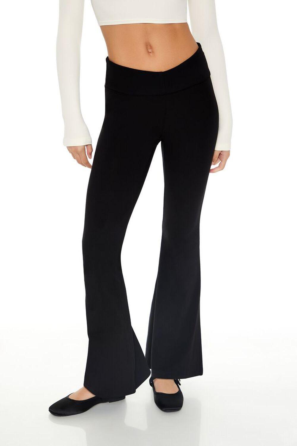 High-Rise Flare Leggings | Forever 21 Product Image