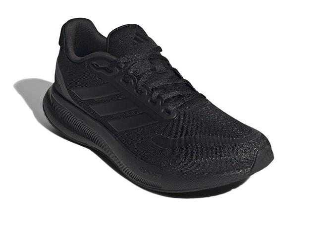 adidas Running Run Falcon 5 Running Shoes Black/Black) Men's Running Shoes Product Image