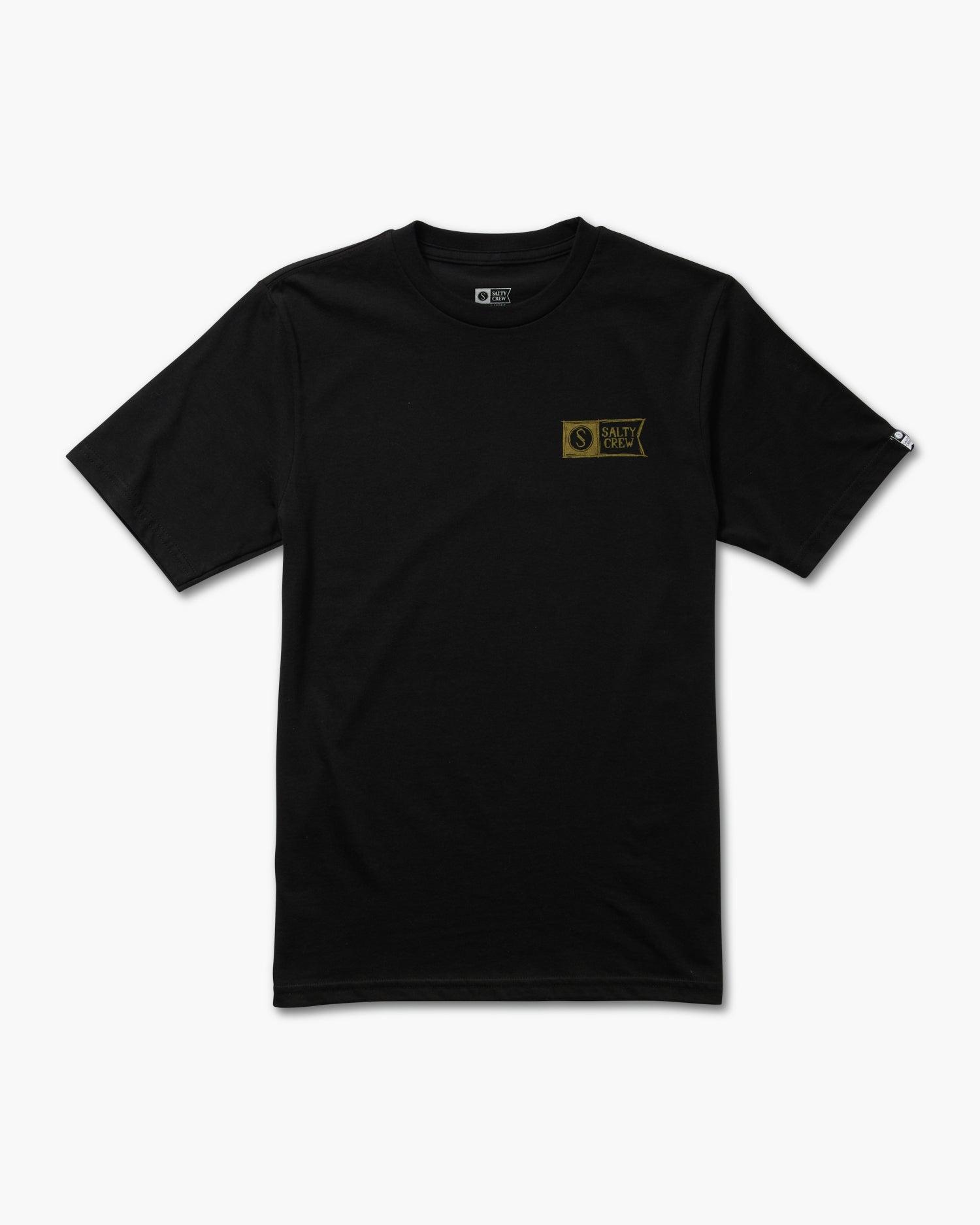 Sketchy Alpha Premium Tee - Black Male Product Image