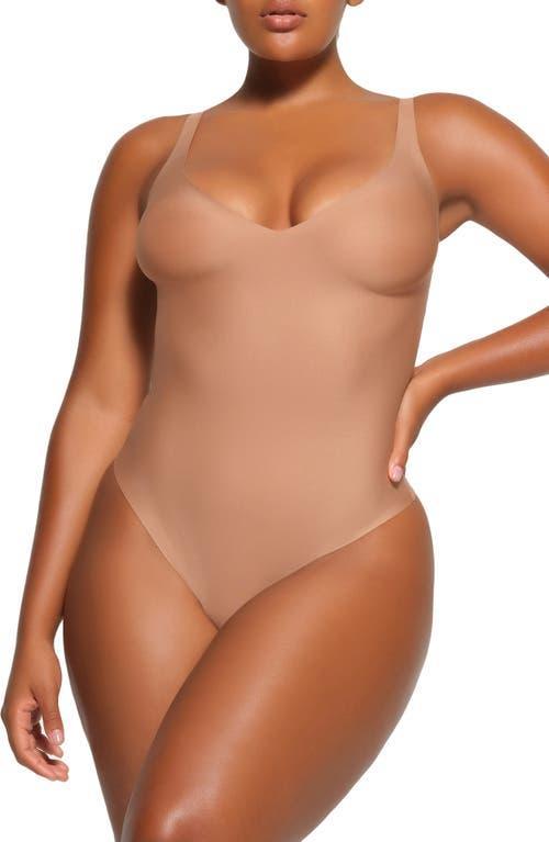 SKIMS Body Plunge Thong Shaper Bodysuit Product Image