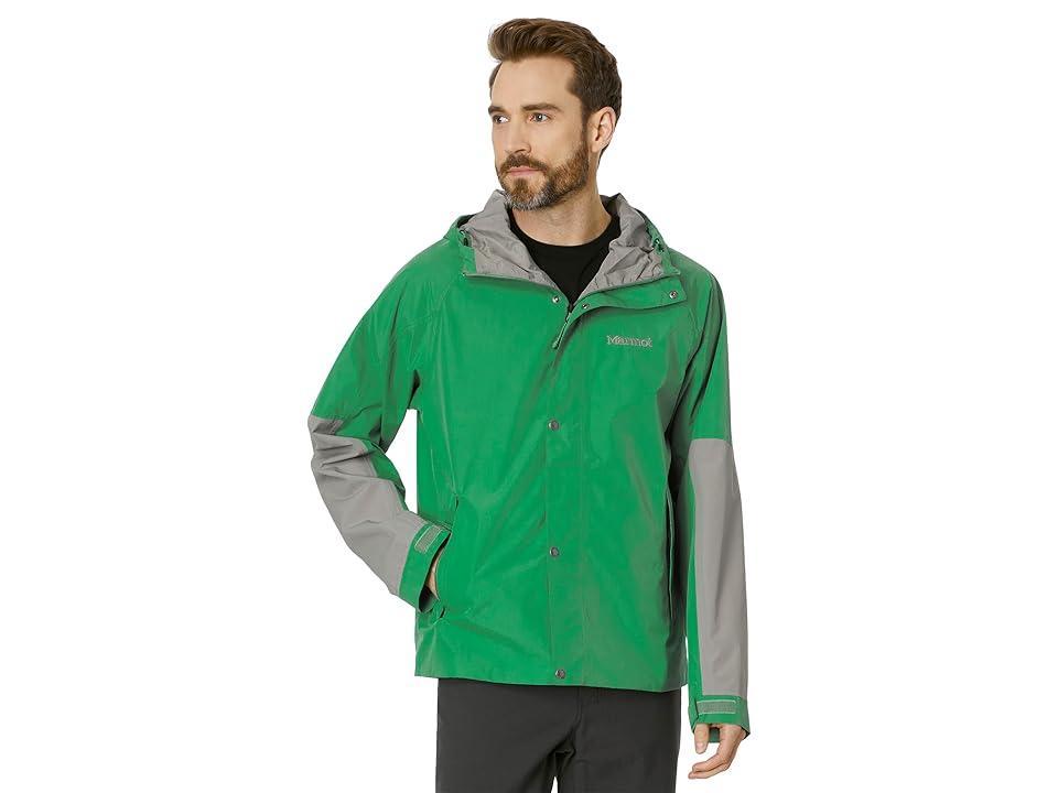 Marmot Cascade Rain Jacket (Clover/Vetiver) Men's Jacket Product Image