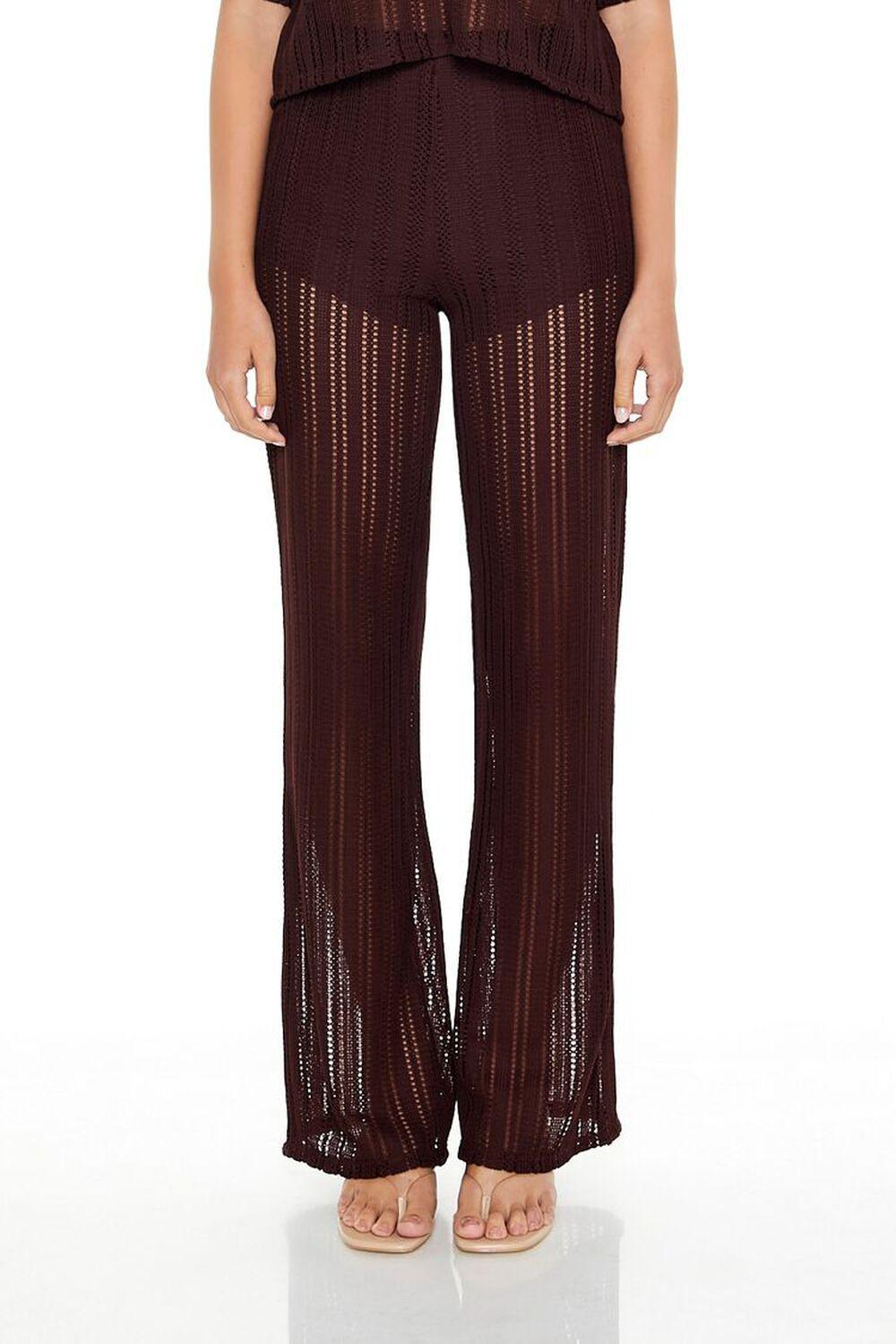 Crochet Wide-Leg Pants | Forever 21 Product Image