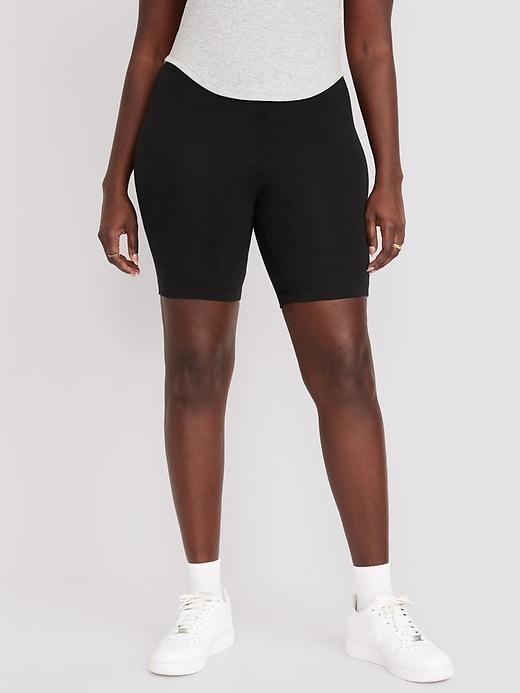 High-Waisted Biker Shorts 3-Pack -- 8-inch inseam Product Image