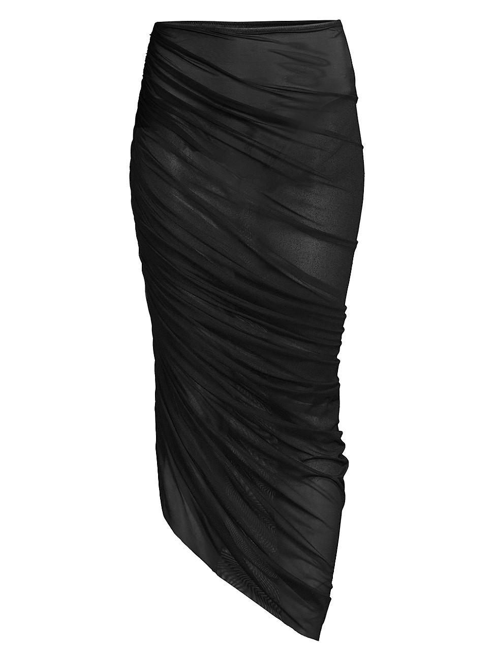 Womens Diana Ruched Long Skirt product image