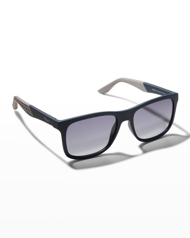 Mens Italian Lifestyle Gancini Square Sunglasses Product Image