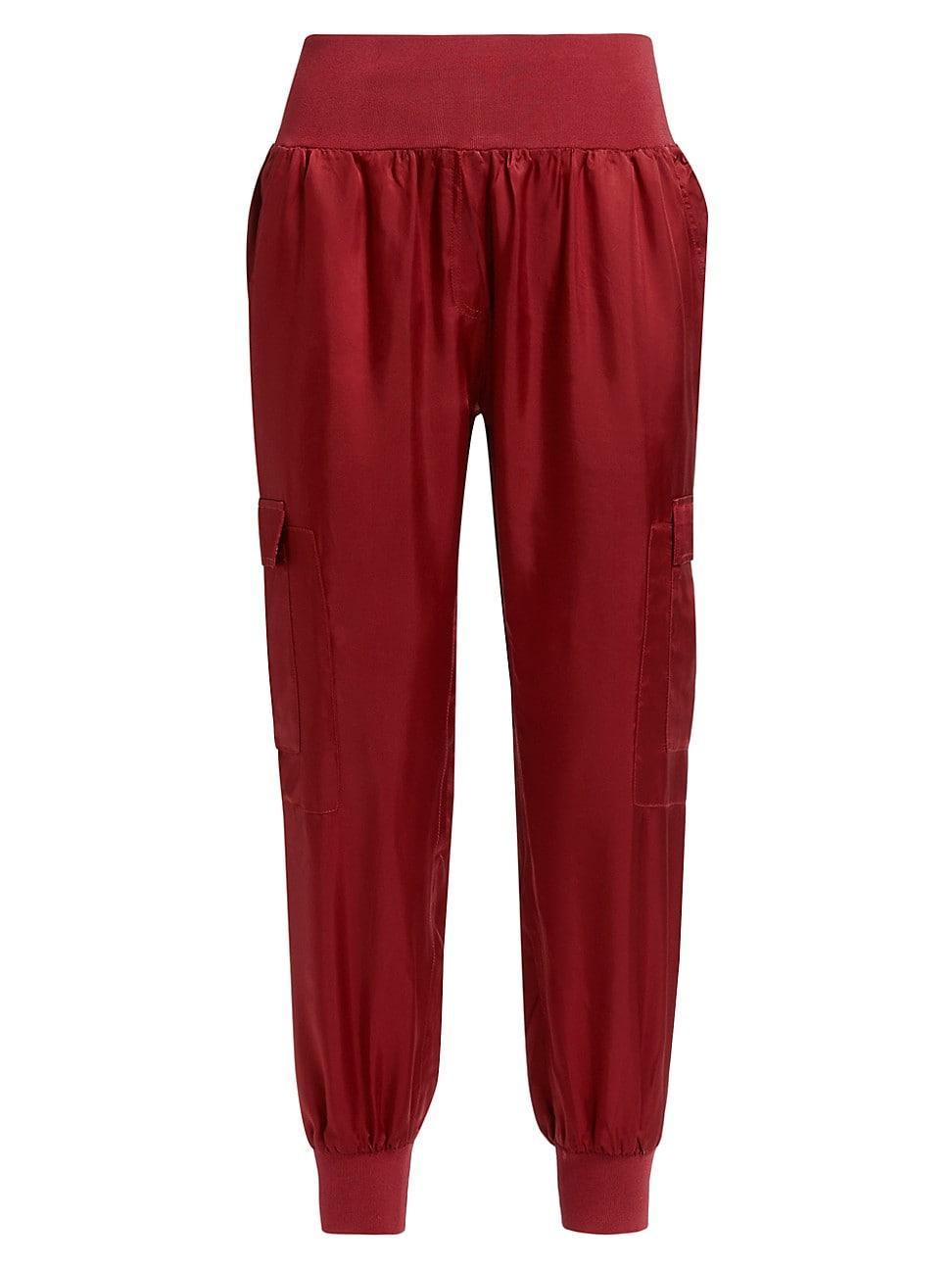 Tous Les Jours Giles Satin Jogger Pants Product Image