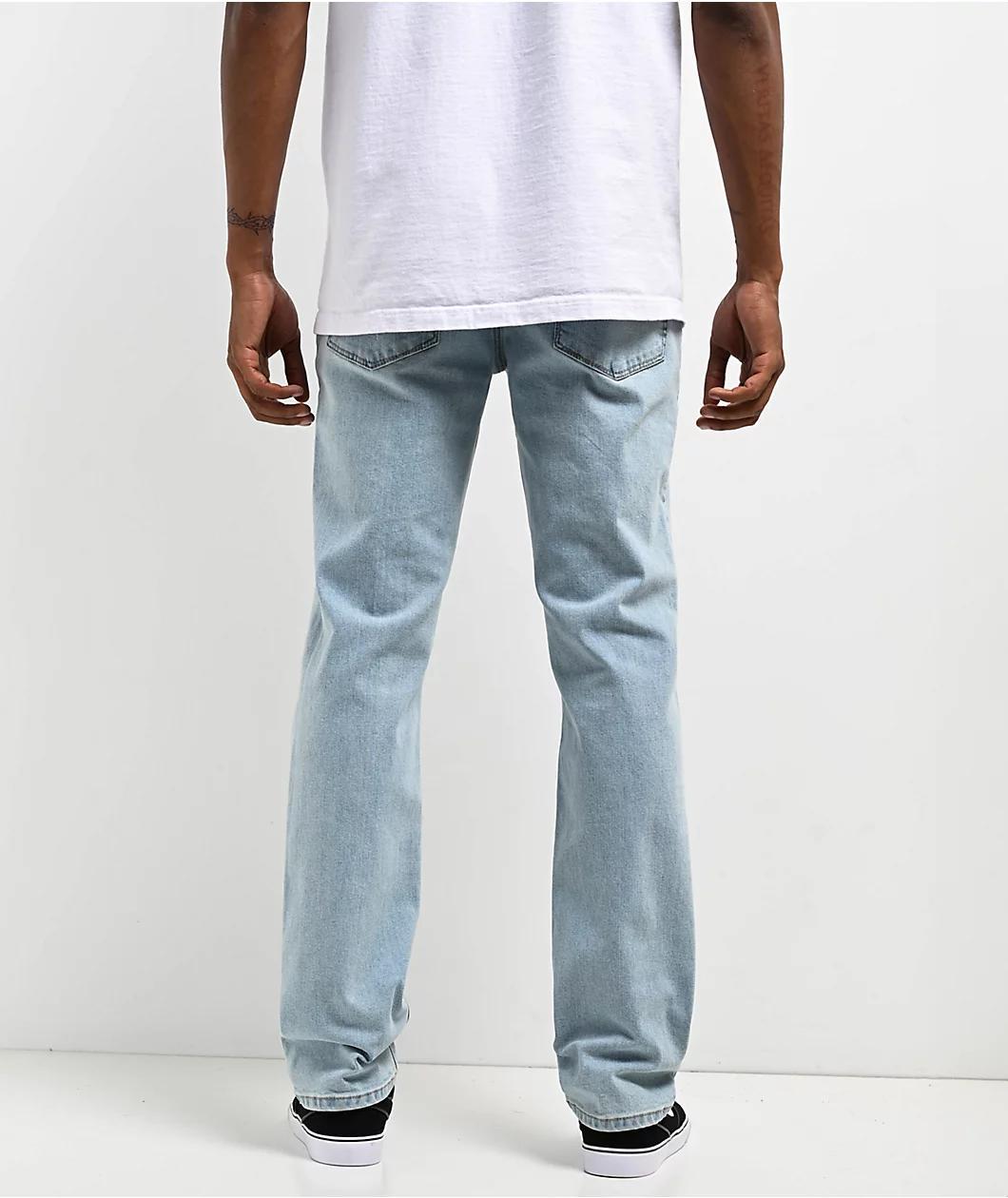 Freeworld Light Blue Denim Skinny Fit Jeans Product Image