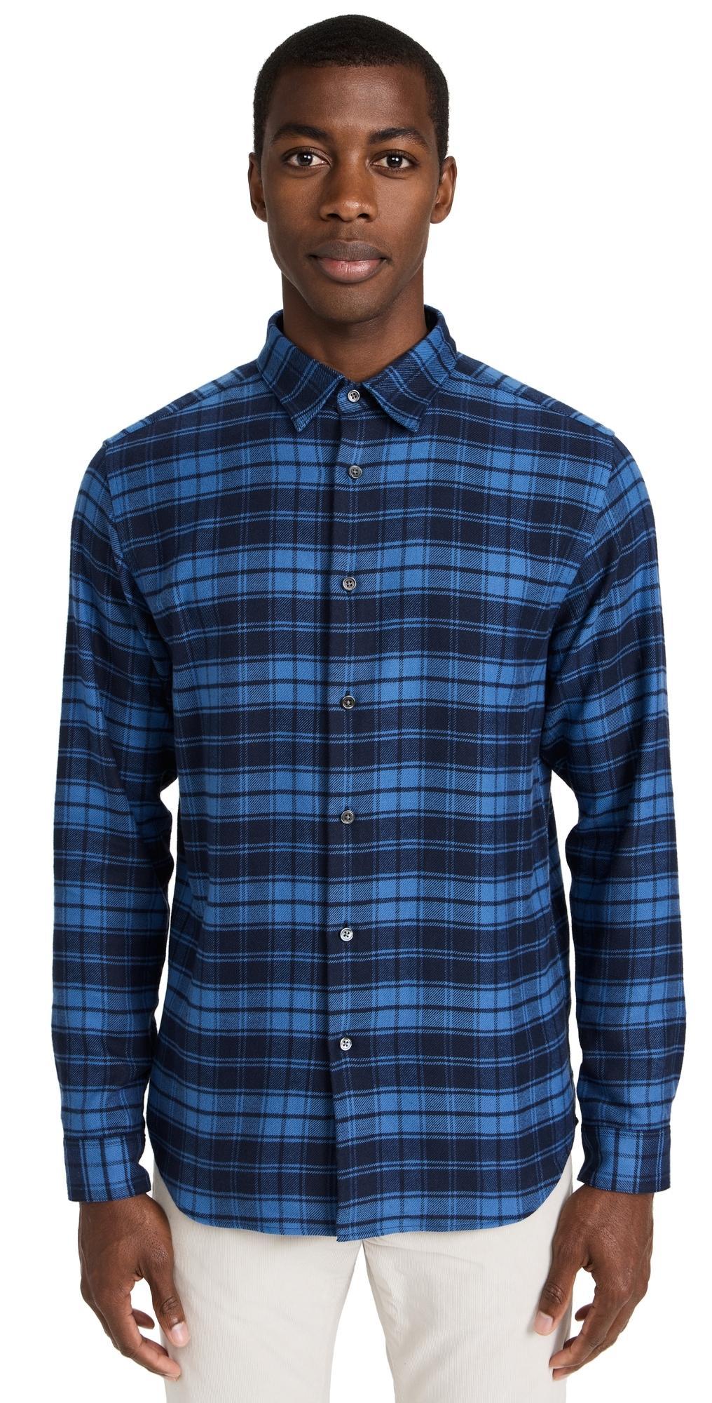 Theory Irving Standard Fit Linen Button-Up Shirt Product Image