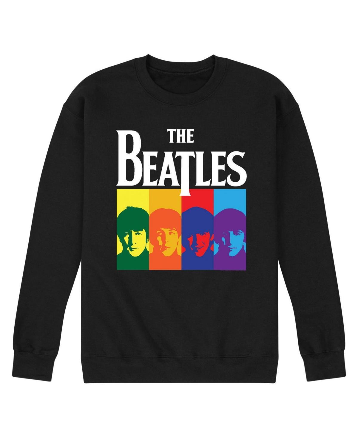 Mens The Beatles Group Faces Fleece Sweatshirt Product Image