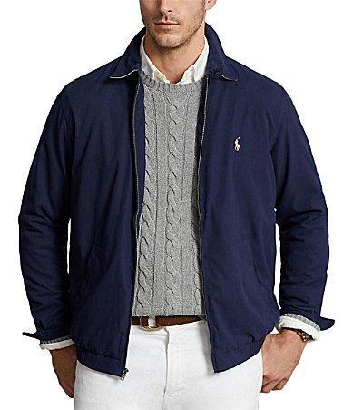 Polo Ralph Lauren Big  Tall Classic Fit Sueded Microfiber Windbreaker Product Image