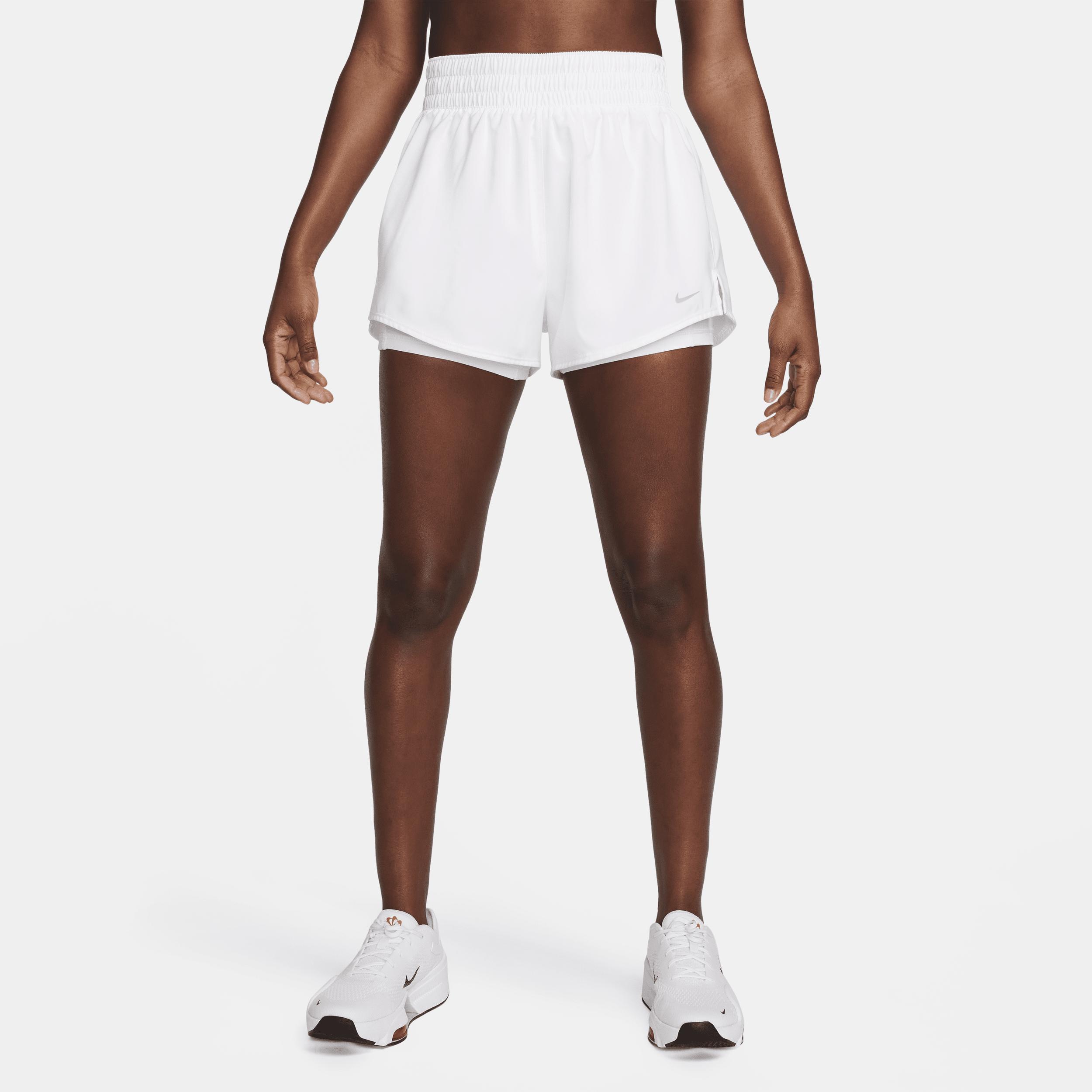 Nike Women's One Dri-FIT High-Waisted 3" 2-in-1 Shorts Product Image