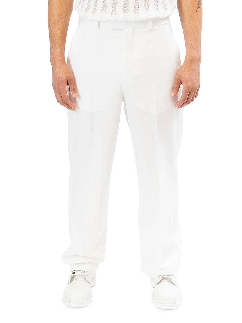 Mens Wide-Leg Trousers Product Image