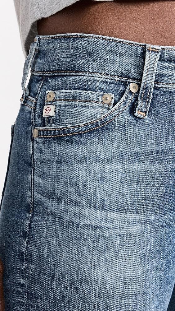 AG Mari High Rise Slim Straight Jeans | Shopbop Product Image