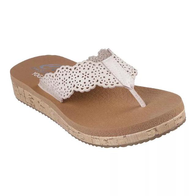 Skechers Cali Meditation Picture It Womens Thong Sandals Product Image