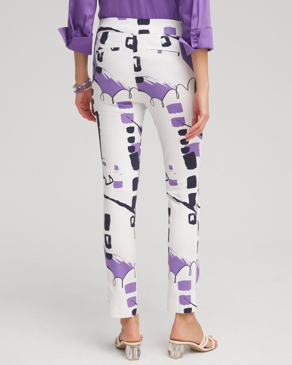 Brigitte Abstract Ankle Pants Product Image