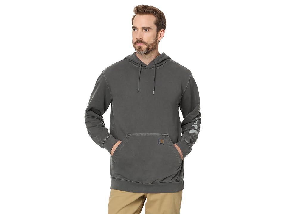 Carhartt Relaxed Fit Midweight French Terry Graphic Sweatshirt (Shadow) Men's Clothing Product Image