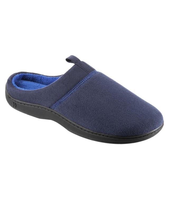 Isotoner Mens Microterry Jared Hoodback Slippers Product Image