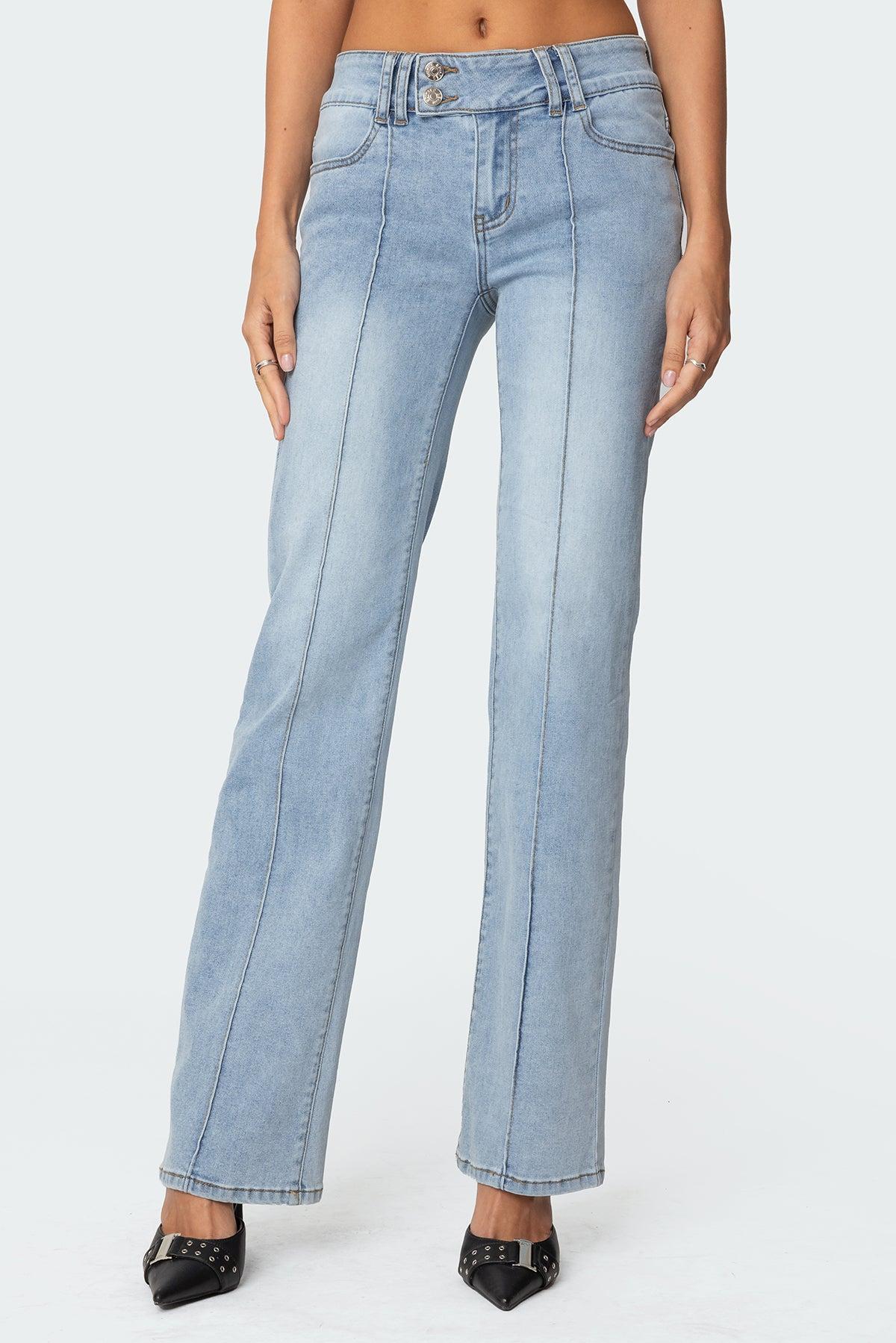 Avril Boot Cut Low Rise Jeans Product Image