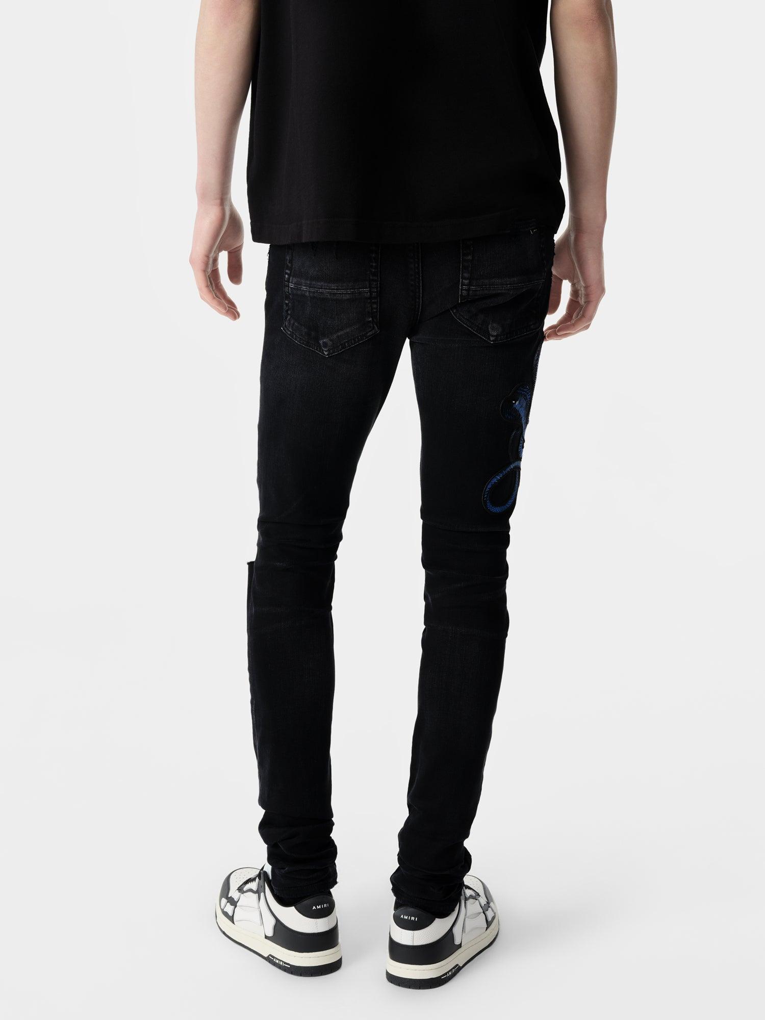 BLUE POISON ARCHIVAL JEAN - Aged Black Male Product Image