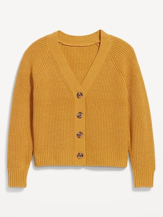 Shaker-Stitch Cardigan Product Image