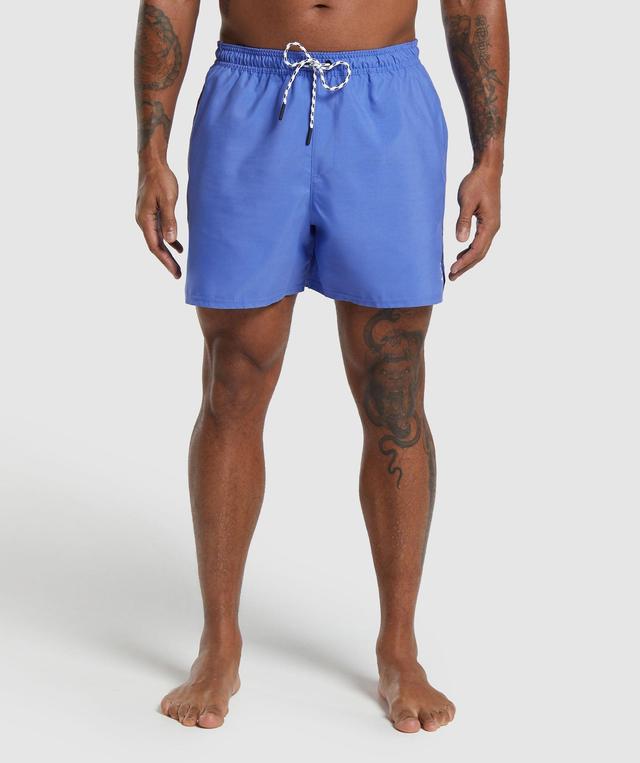 Gymshark 5" Swim Short - Iris Blue Male Product Image