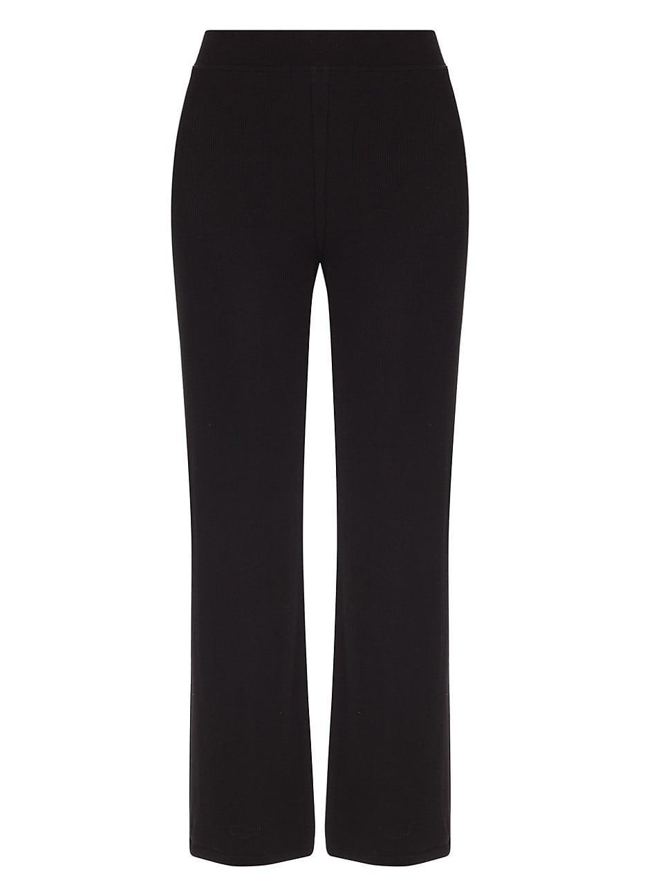 Womens Cropped Flare Pants Product Image