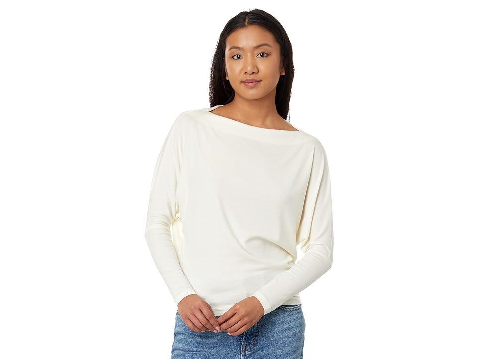 AG Jeans Alesli Top (Ivory Dust) Women's Clothing Product Image