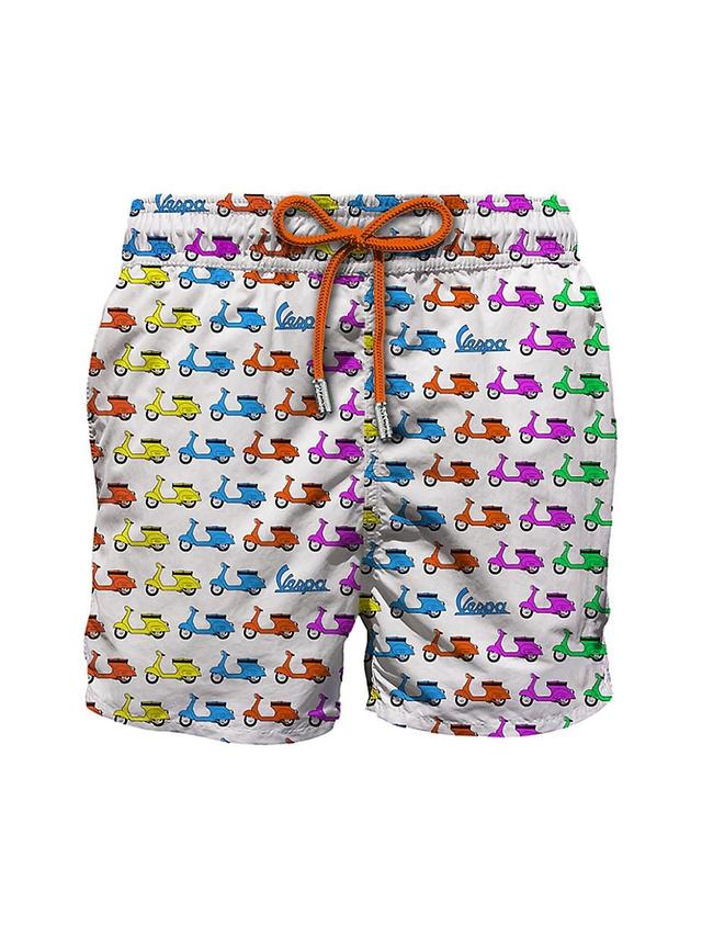 Mens Lighting Micro Fantasy Graphic Swim Trunks Product Image