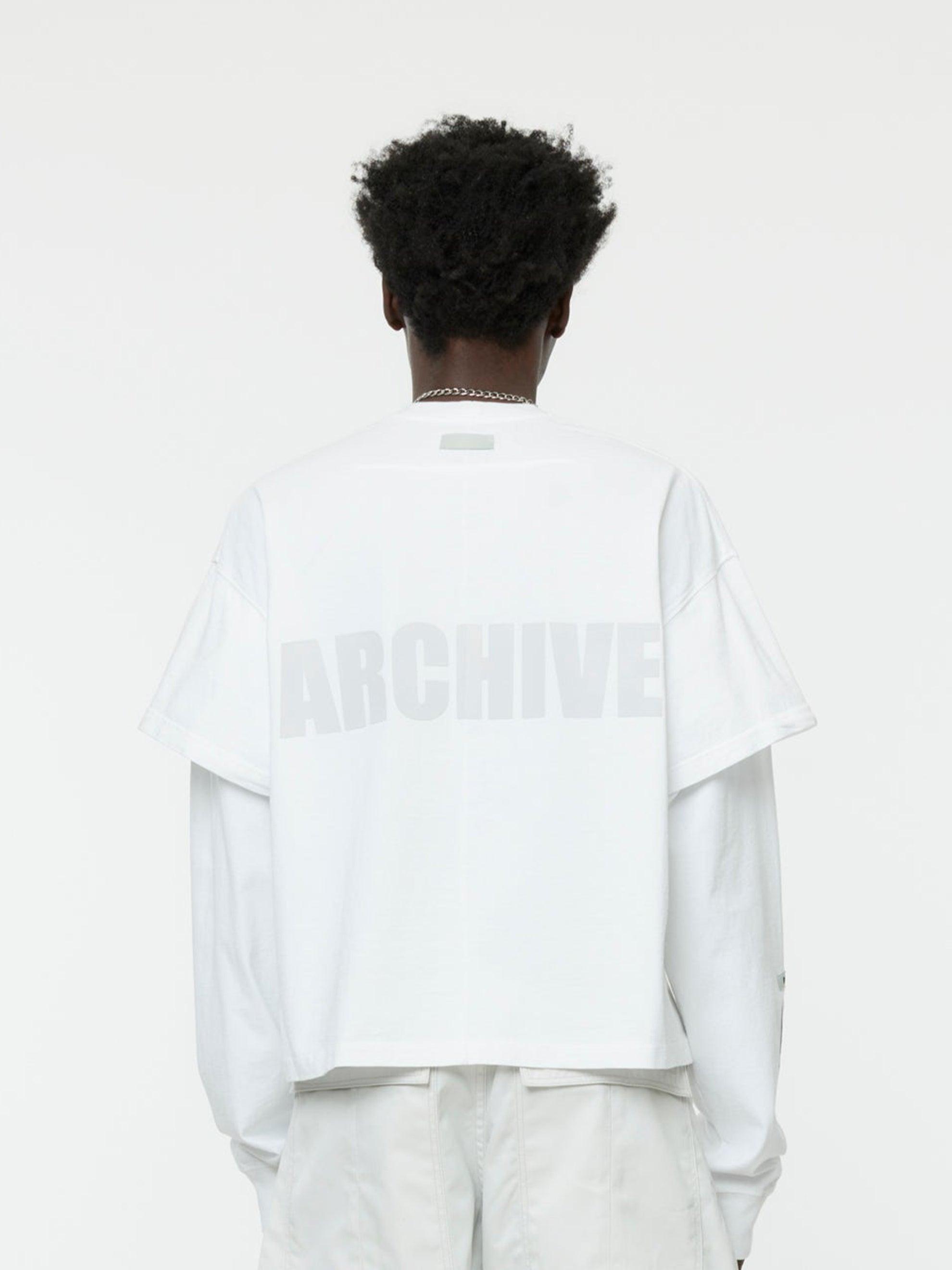 L/S Undershirt Crewneck Tee (Optic White) Product Image