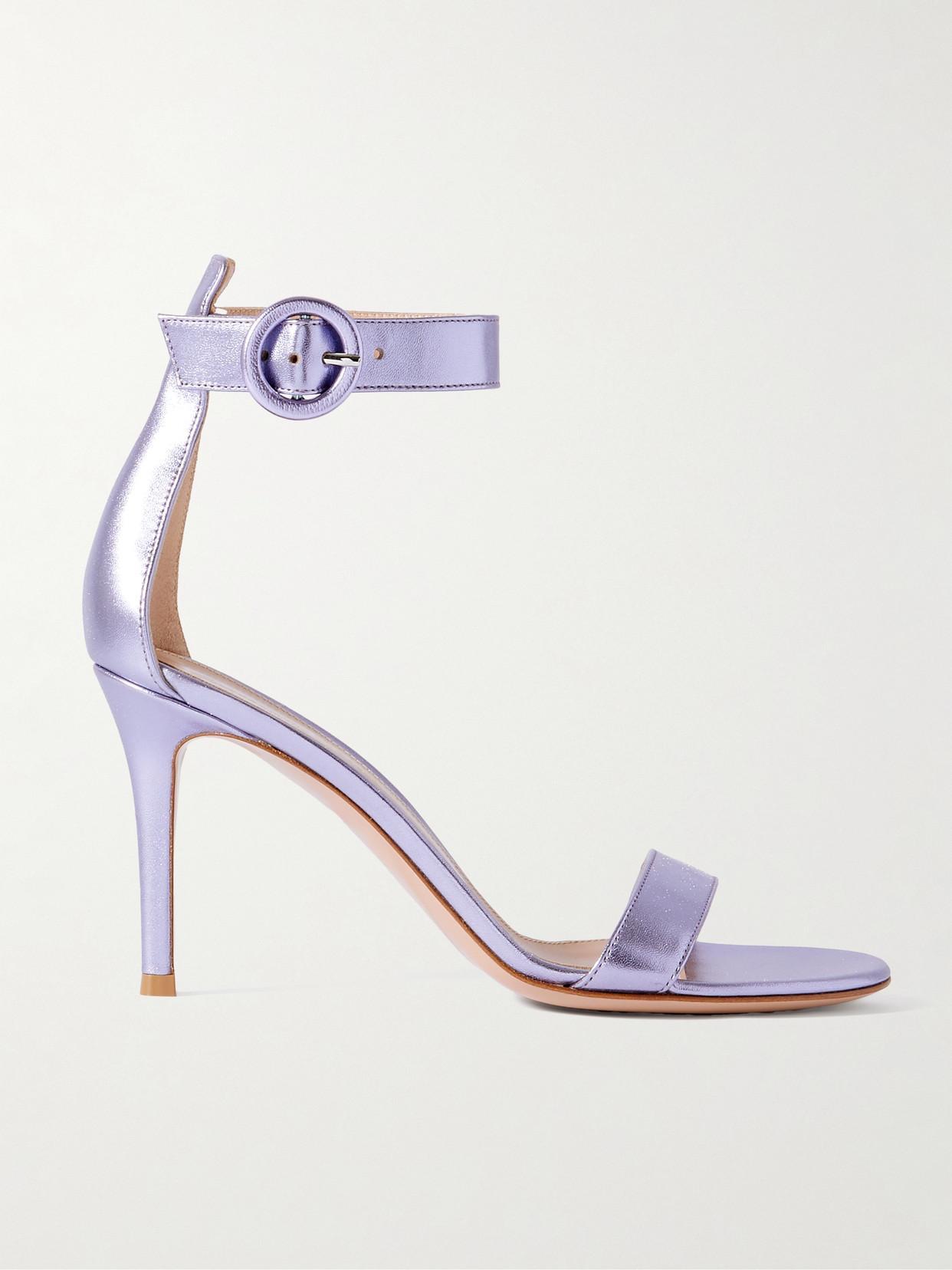 GIANVITO ROSSI Portofino 85 In Purple Product Image